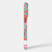 Colorful Shells Monogrammed Case-Mate iPhone Case (Achterkant / Rechts)