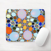 Colorful Shiny Stones Terrazzo Muismat (Met muis)
