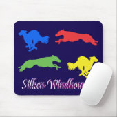 Colorful Silken Windhounds  Muismat (Met muis)