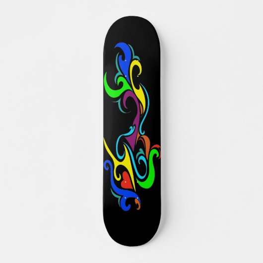 Colorful Skateboard (Voorkant)