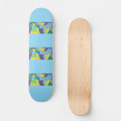 Colorful Skateboard Deck (Recto)