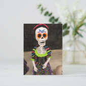 Colorful Skeleton Briefkaart (Staand voorkant)
