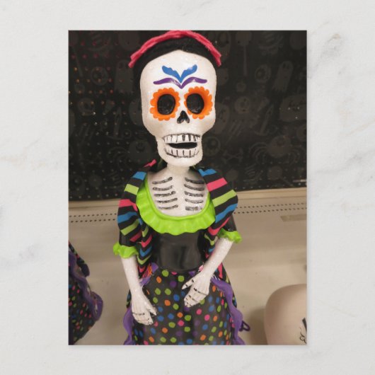 Colorful Skeleton Briefkaart (Voorkant)