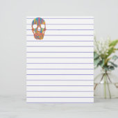 Colorful Skull (Staand voorkant)