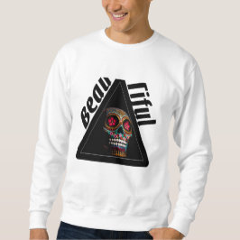 Colorful Skull "Beautiful" T-Shirt