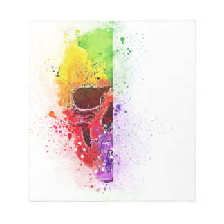 Colorful Skull - Caveira Colorida Notitieblok