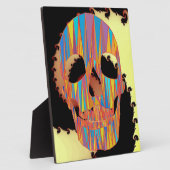 Colorful Skull Fotoplaat (Zijkant)