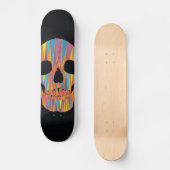 Colorful Skull Skateboard (Voorkant)