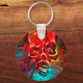 Colorful skull sleutelhanger (Voorkant)