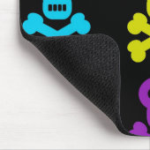 Colorful Skulls Muismat (Hoek)