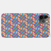 Colorful smartphone case with abstract geometric (Achterkant (horizontaal))