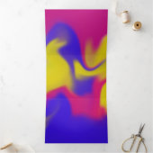 Colorful Smudge Drieluik Kaart (Binnen)