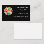Colorful Snoep Logo Design Visitekaartje (Voorkant / Achterkant)