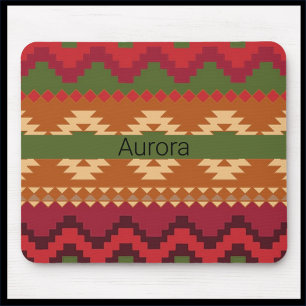 Colorful Southwestern Aztec Design Muismat