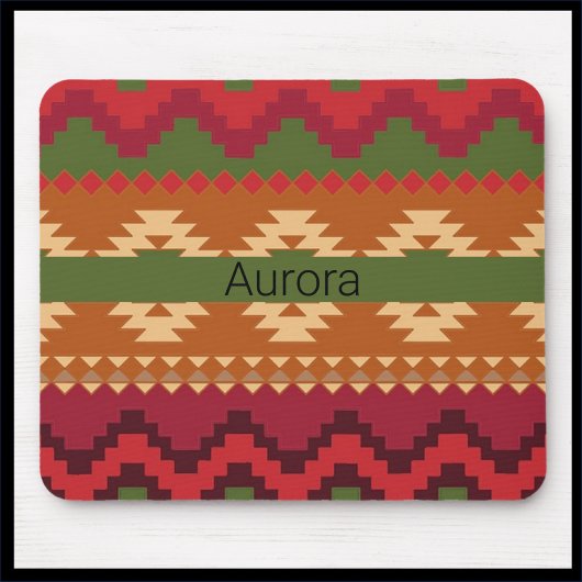 Colorful Southwestern Aztec Design Muismat