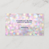 Colorful Sparkles Visitekaartje (Achterkant)