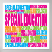 Colorful Special Education Poster (Voorkant)