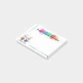 Colorful Speech Language Patholoog Sticky Notes (Schuin)