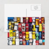 Colorful Speelgoed Cars Briefkaart (Voorkant / Achterkant)