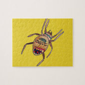 Colorful Spider arachnid art Legpuzzel (Horizontaal)