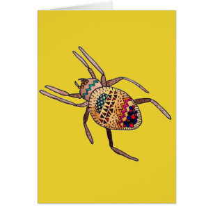 Colorful Spider verjaardagskunst