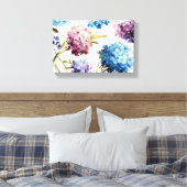 Colorful Spring Flowers Canvas Afdruk (Insitu (Slaapkamer))