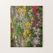 Colorful Spring Flowers in full bloom Legpuzzel (Verticaal)