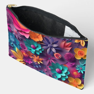 Colorful Spring Flowers Patroon Etui