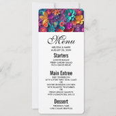 Colorful Spring Flowers Patroon Kaart (Voorkant)