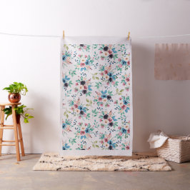 Colorful Spring Flowers Patroon Stof