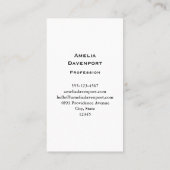 Colorful Spring Flowers Patroon Visitekaartje (Achterkant)