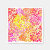 Colorful Spring Flowers Servet (Voorkant)