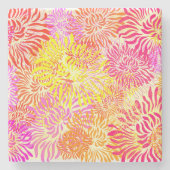 Colorful Spring Flowers Stenen Onderzetter (Voorkant)