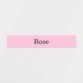 Colorful Spring Pastel Name Labels (Design 1)