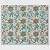 Colorful Spring Pattern Cadeaupapier (Vlak)