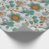 Colorful Spring Pattern Cadeaupapier (Hoek)