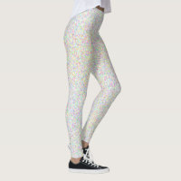 Colorful Sprinkles op White Fun