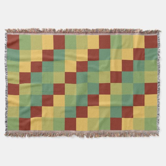 Colorful Squares 016 Deken (Voorkant)