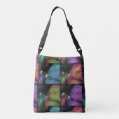 Colorful Squash Quilt Crossbody Tas (Achterkant)