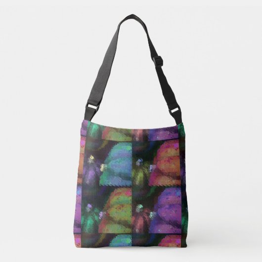 Colorful Squash Quilt Crossbody Tas (Voorkant)