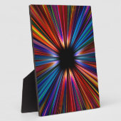 Colorful starburst explosie fotoplaat (Zijkant)