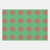 Colorful Starburst Pattern Inpakpapier Vel (Voorkant 2)