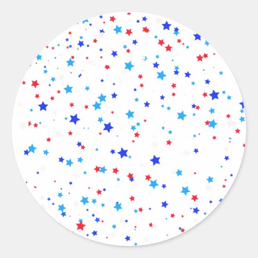 Colorful Stars autocollant (Devant)