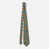 Colorful Statement Tie | Rainbow Neck Tie Stropdas (Achterkant)