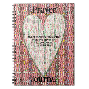 Colorful Stippen Heart Art Prayer Journal Notitieboek