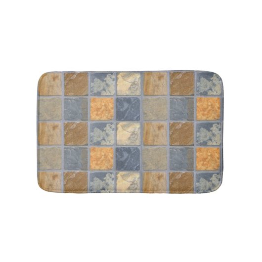 Colorful Stone Tiles Badmat (Voorkant)