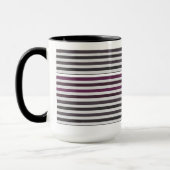 Colorful striped mok koffie (Links)
