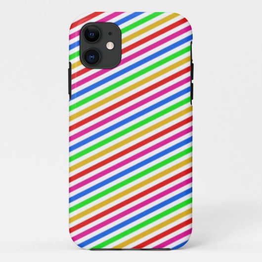 Colorful Stripes 5Phone Case (Achterkant)