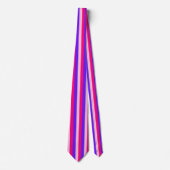 Colorful Stripes Necktie Stropdas (Voorkant)
