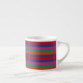 Colorful Stripes Pattern Espresso Kop (Rechts)